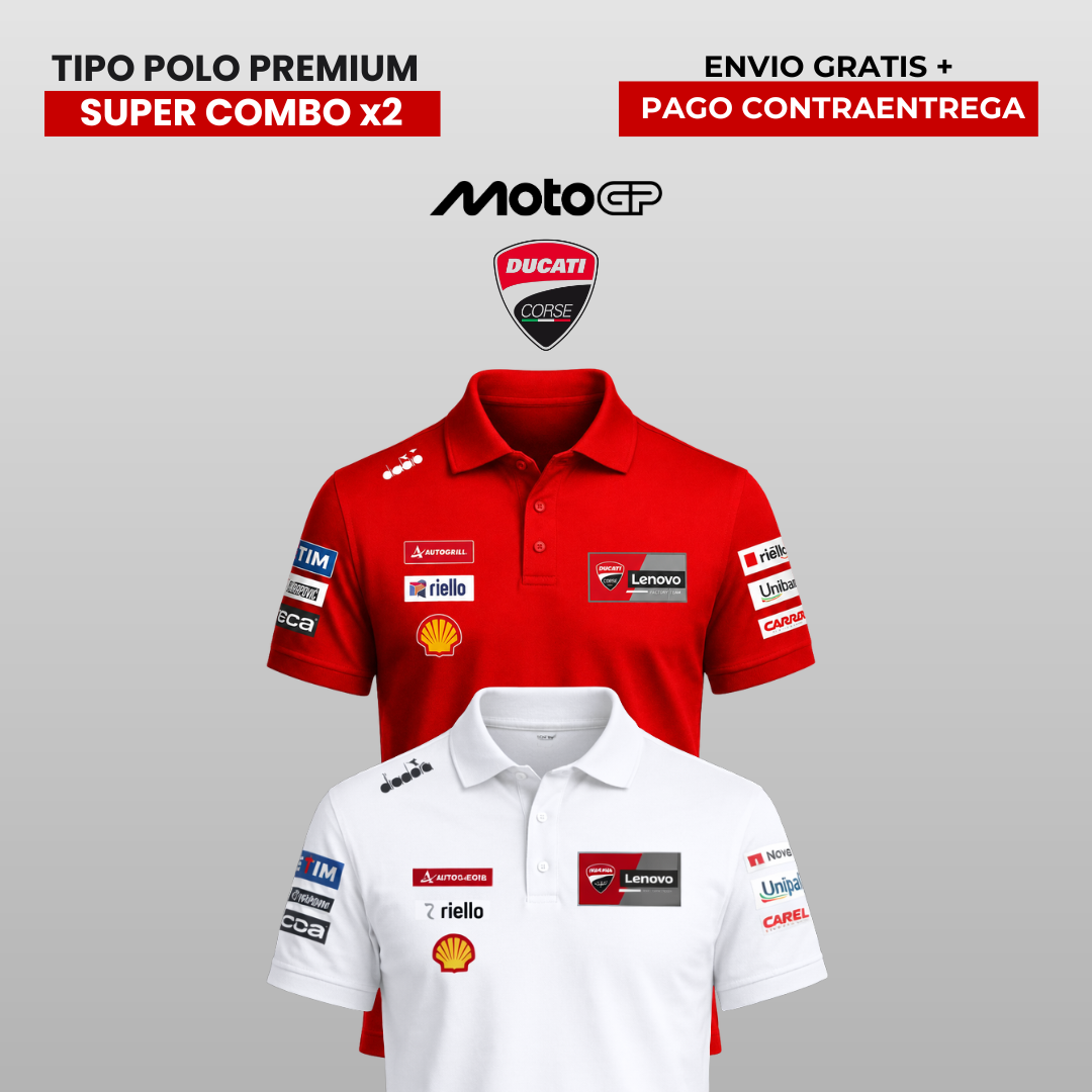 PACK 2 DUCATI LENOVO 🔴 MOTO GP 2026
