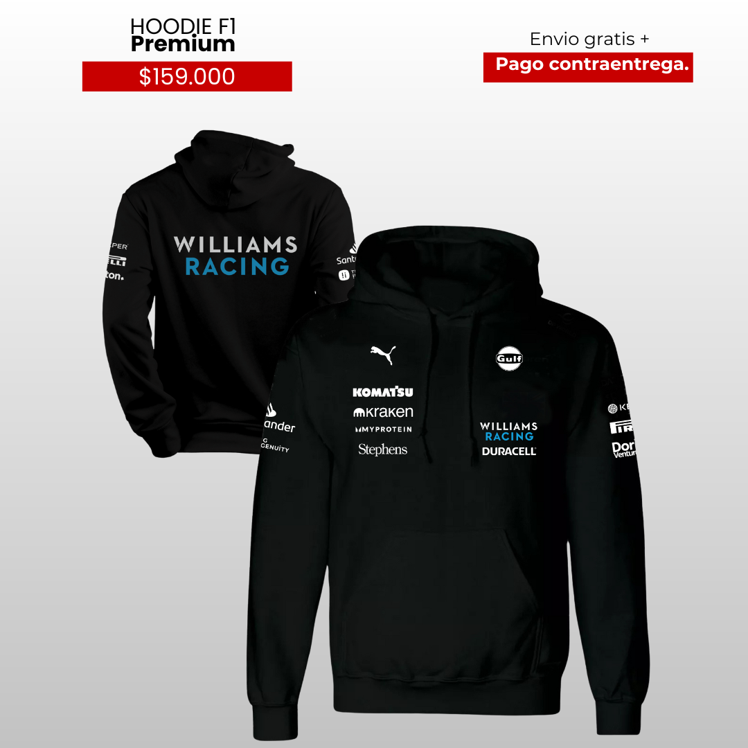 HOODIE SCUDERIA WILLIAMS 2025