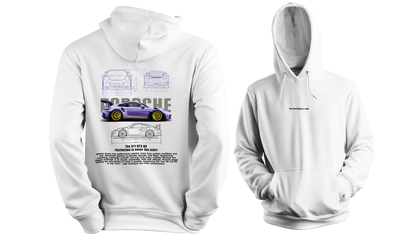 HOODIE PORSHE 911 MORADO