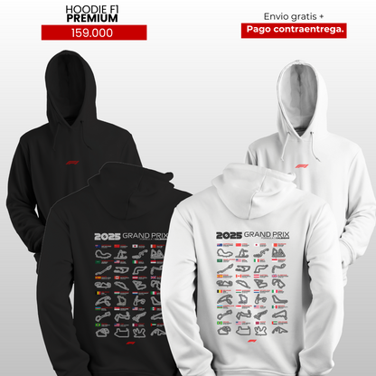 HOODIE CALENDARIO F1 2025