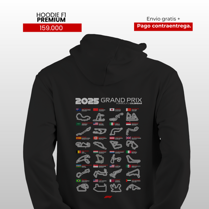 HOODIE CALENDARIO F1 2025