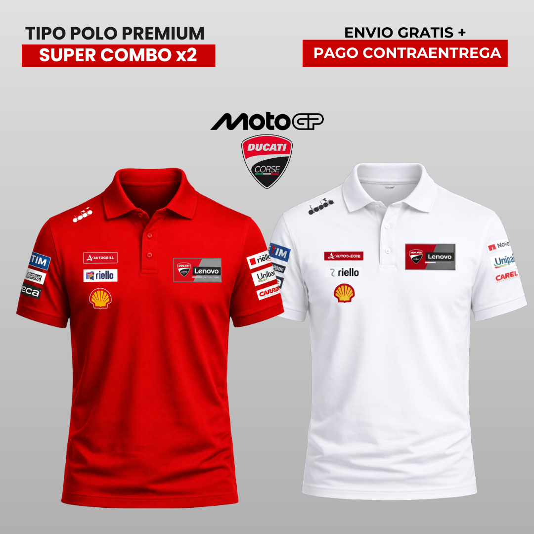 PACK 2 DUCATI LENOVO 🔴 MOTO GP 2026