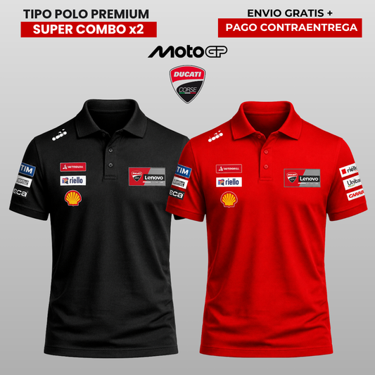 PACK 2 DUCATI LENOVO  MOTO GP 2026 ⚫🔴