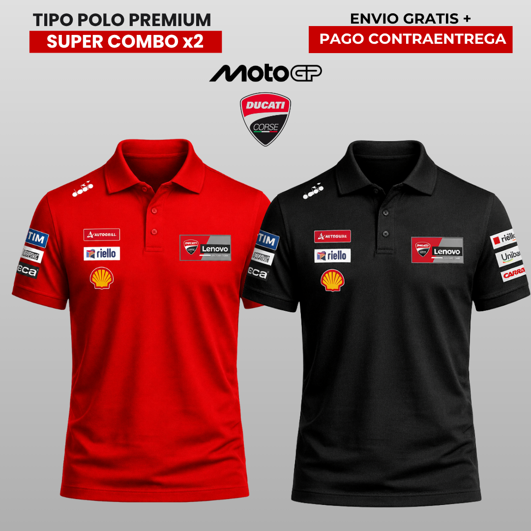 PACK 2 DUCATI LENOVO  MOTO GP 2026 ⚫🔴