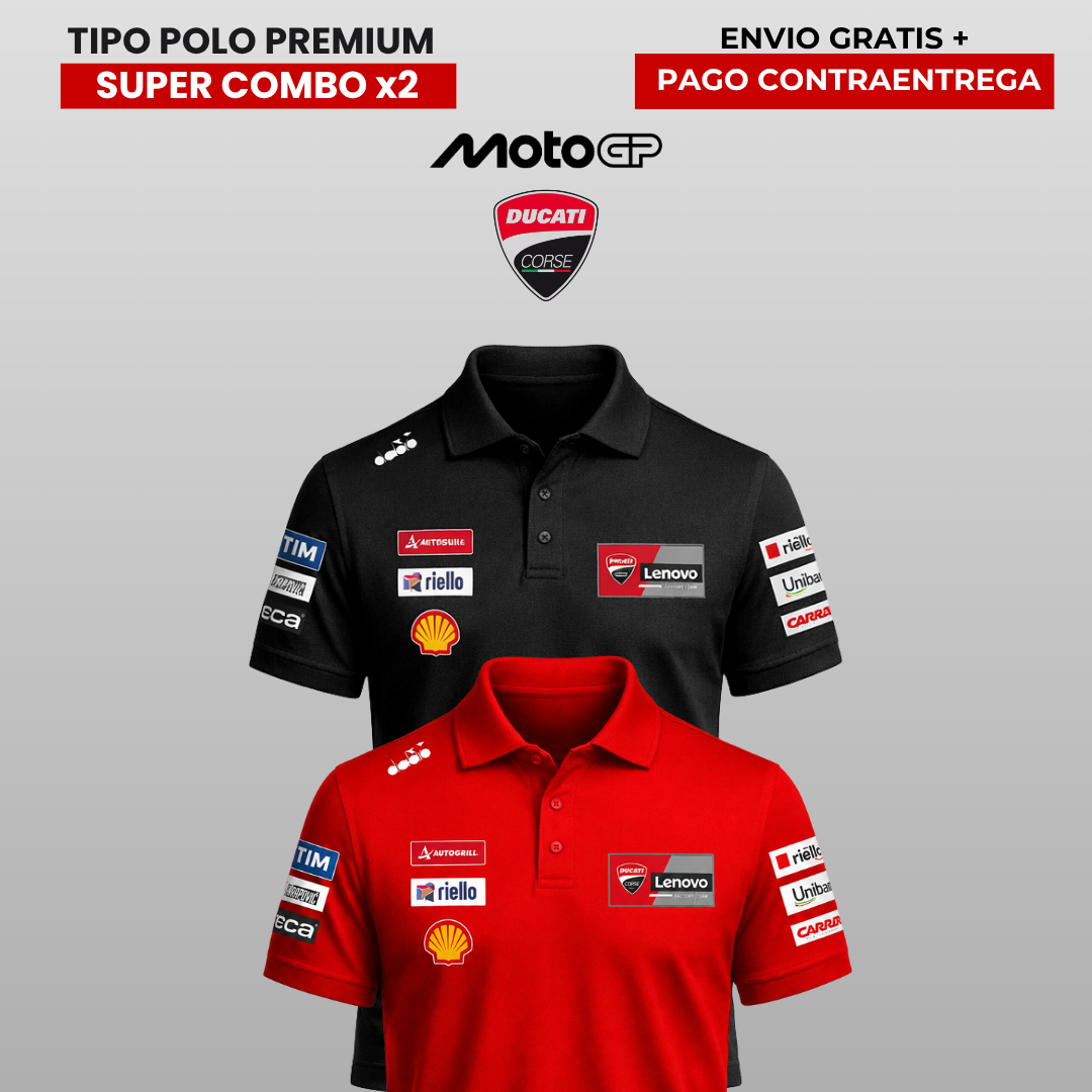 PACK 2 DUCATI LENOVO  MOTO GP 2026 ⚫🔴