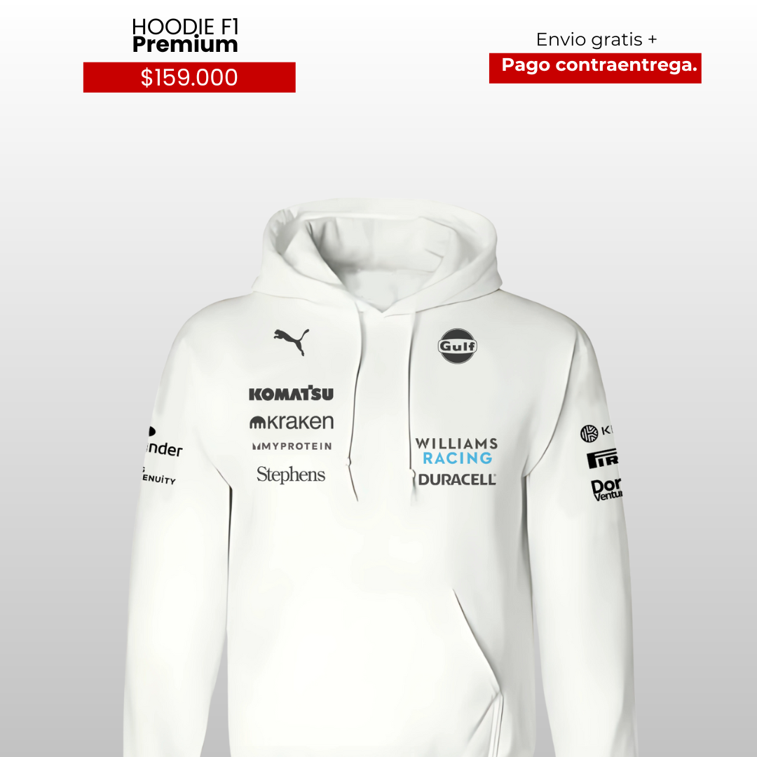 HOODIE SCUDERIA WILLIAMS 2025