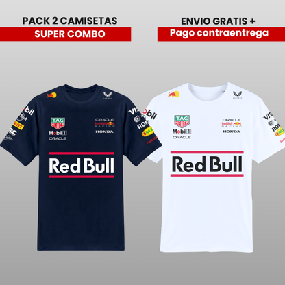 PACK 2 CAMISETAS 🚀   RB F1 2026🔵