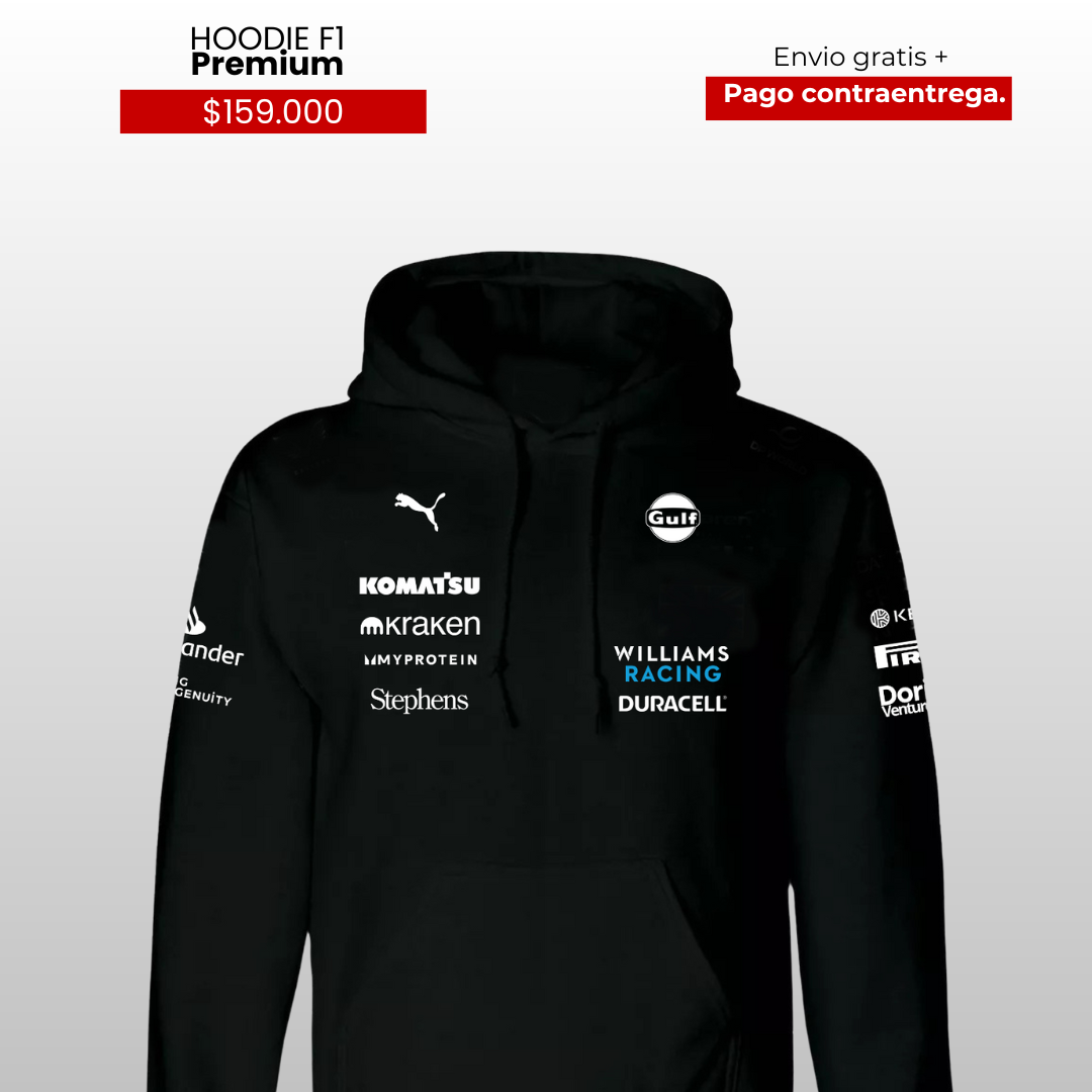 HOODIE SCUDERIA WILLIAMS 2025