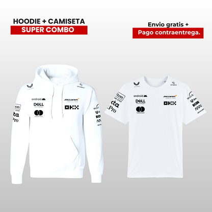 PACK CAMISETA Y HOODIE R MCLAREN F1