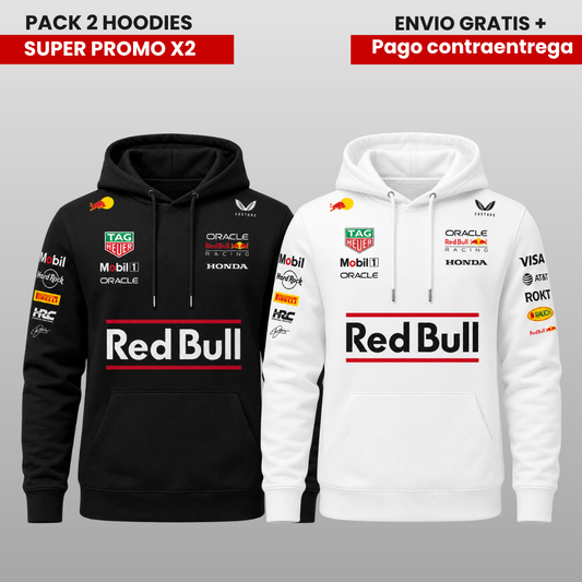 PACK X 2 HOODIES RB RACING SUPER PROMO