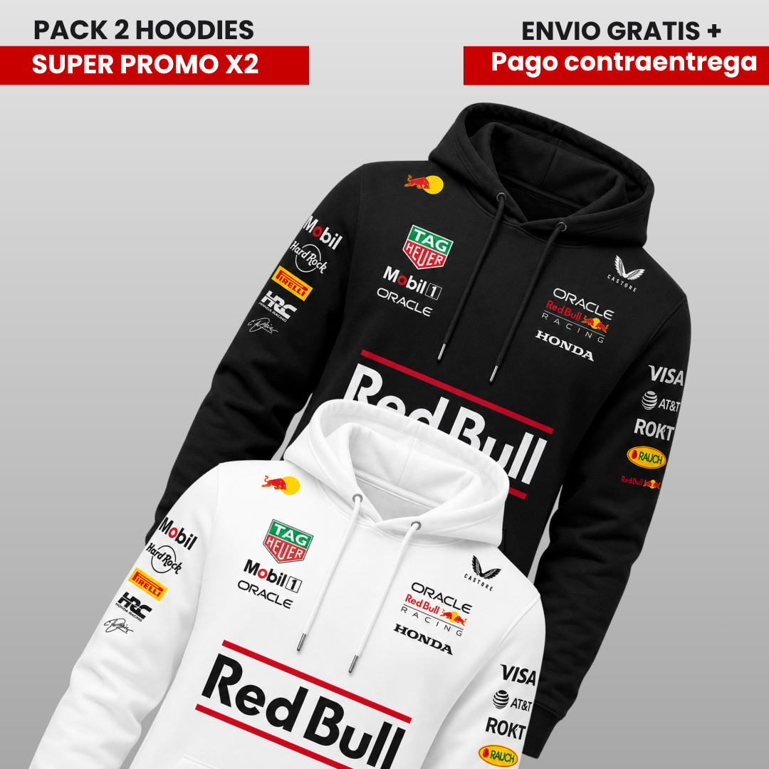 PACK X 2 HOODIES RB RACING SUPER PROMO