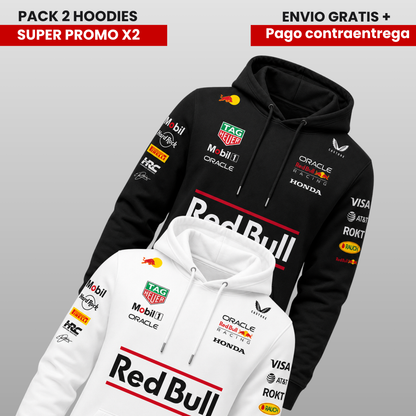 PACK X 2 HOODIES RB RACING SUPER PROMO