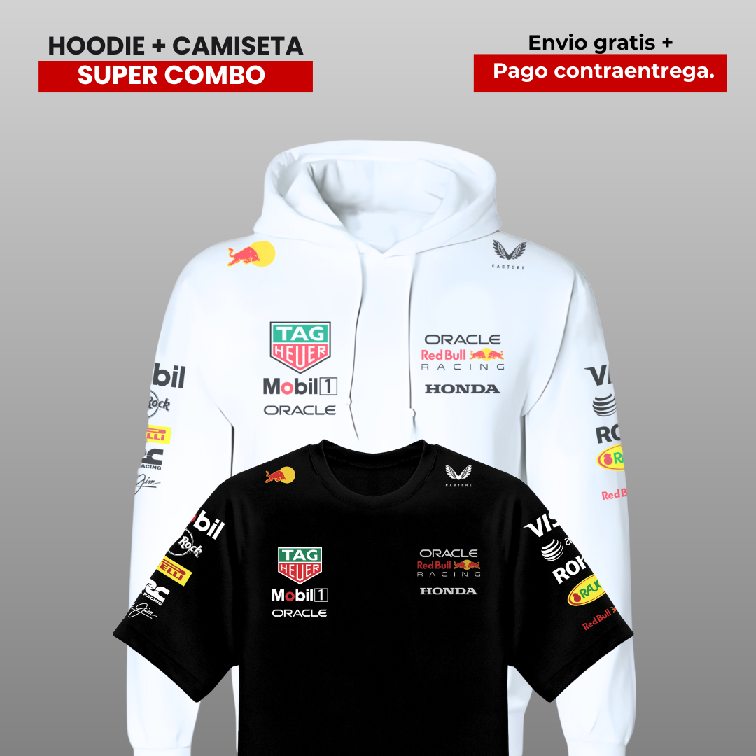 PACK HOODIE Y CAMISETA  RB RACING