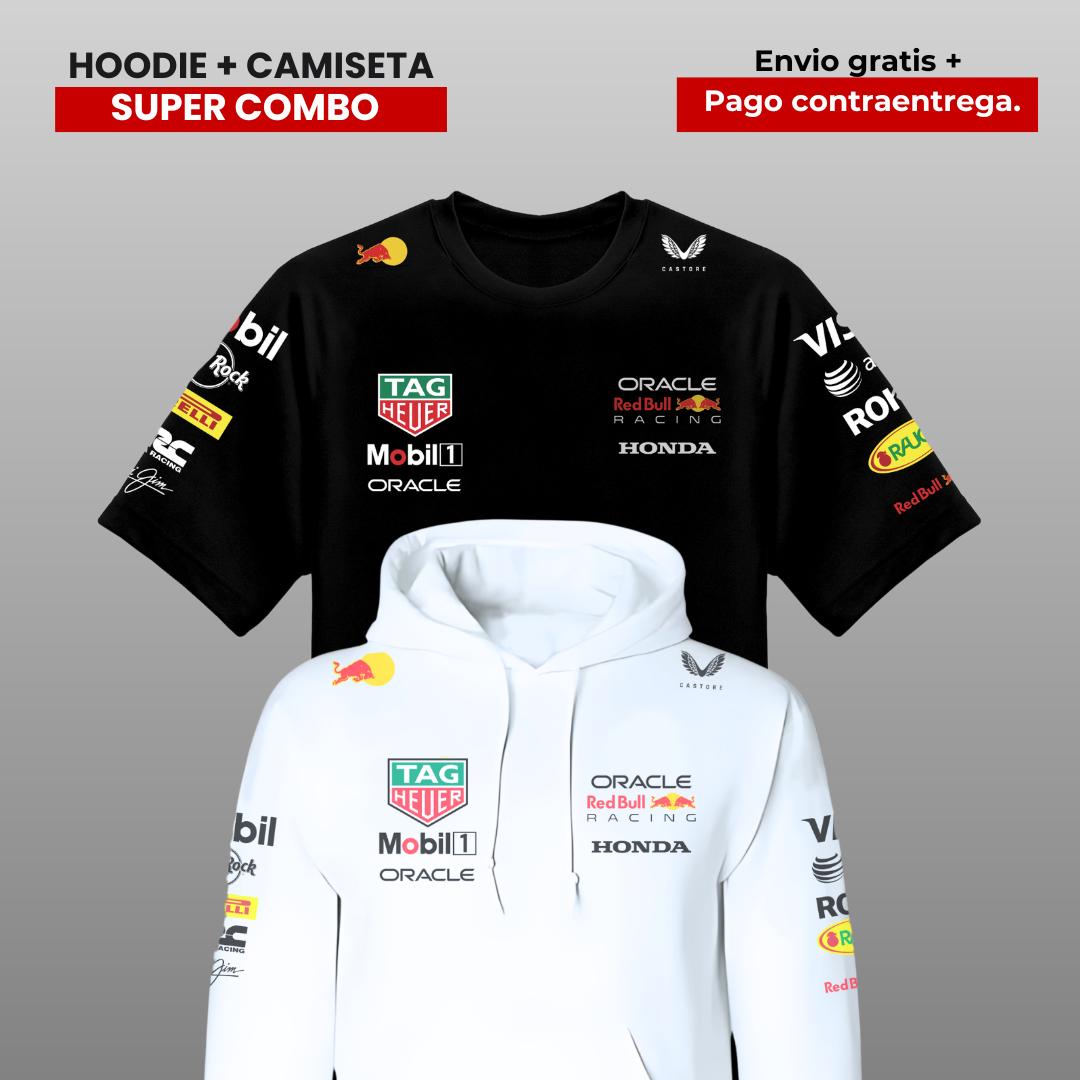 PACK HOODIE Y CAMISETA  RB RACING