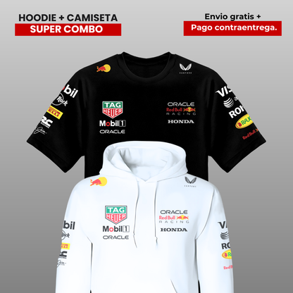 PACK HOODIE Y CAMISETA  RB RACING