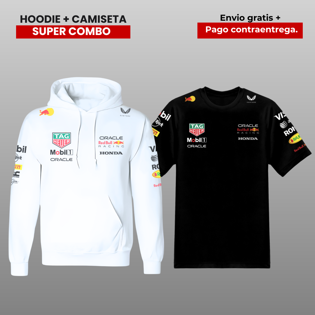 PACK HOODIE Y CAMISETA  RB RACING