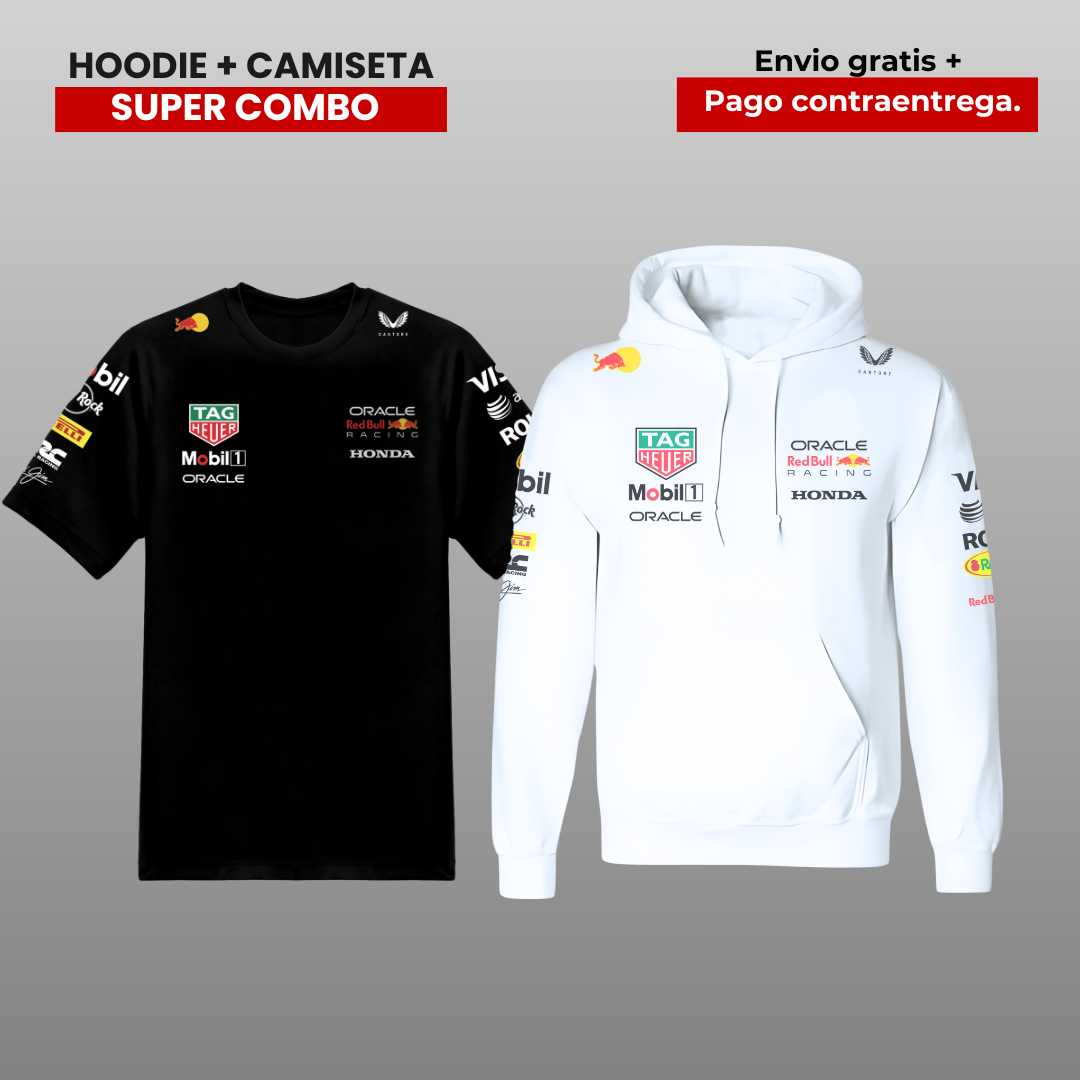 PACK HOODIE Y CAMISETA  RB RACING