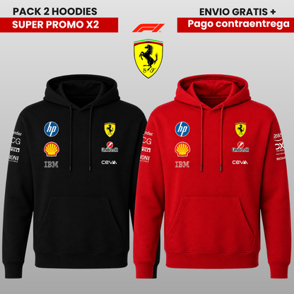 PACK X 2 HOODIES FERRARI SUPER PROMO