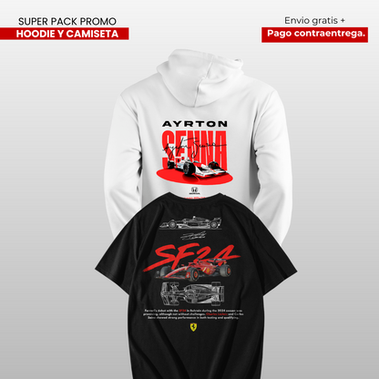 PACK CAMISETA Y HOODIE SEENNA Y FERRAI!