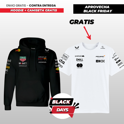 HOODIE HOODIE RB F1 2025  + (CAMISETA GRATIS)