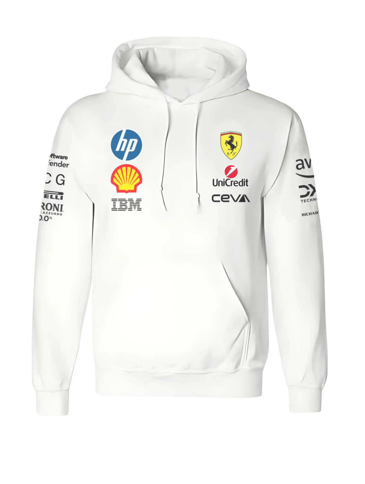 HOODIE SCUDERIA FERRARI 2025