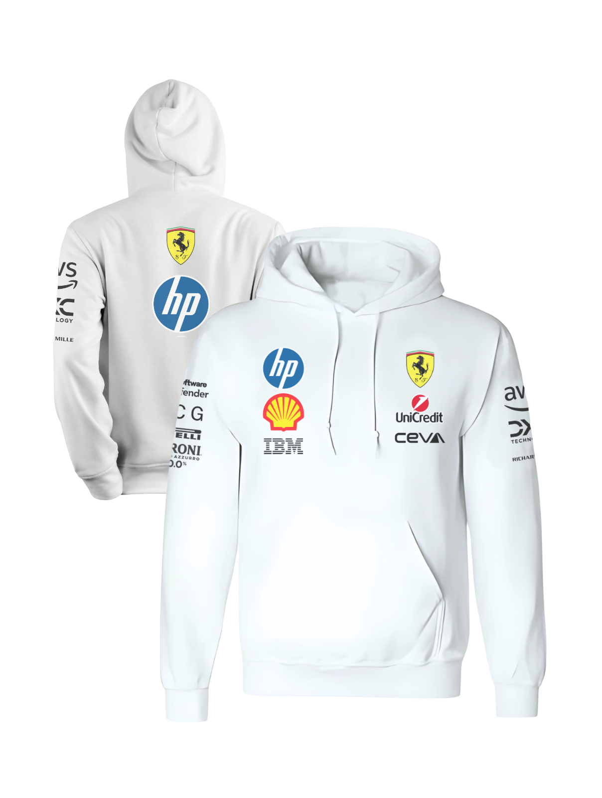 HOODIE SCUDERIA FERRARI 2025