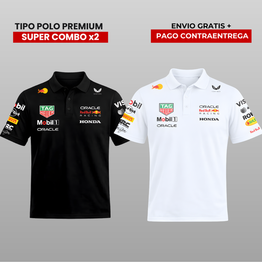PACK 2 POLOS PREMIUM  RB F1