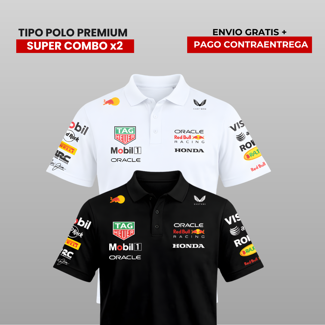 PACK 2 POLOS PREMIUM  RB F1
