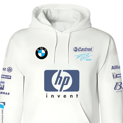 HOODIE SCUDERIA WILLIAMS JUAN PABLO MONTOYA RETRO