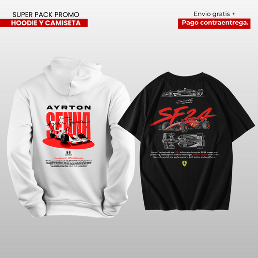 PACK CAMISETA Y HOODIE SEENNA Y FERRAI!
