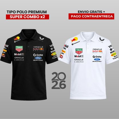 PACK 2 POLOS PREMIUM  RB 2026 F1