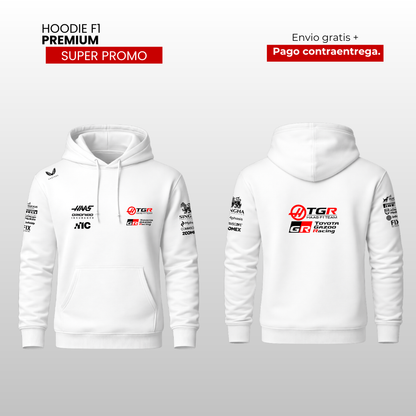 HOODIE SCUDERIA HASS F1 TEAM 2026