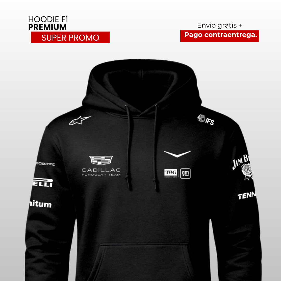 HOODIE SCUDERIA CADILLAC F1 TEAM 2026