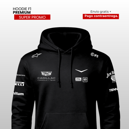 HOODIE SCUDERIA CADILLAC F1 TEAM 2026