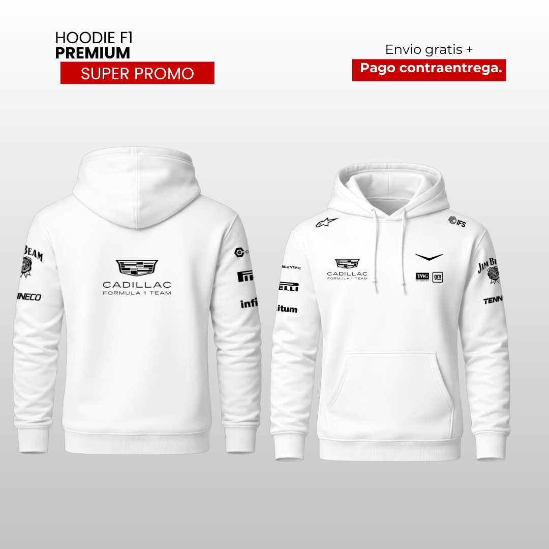 HOODIE SCUDERIA CADILLAC F1 TEAM 2026