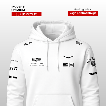HOODIE SCUDERIA CADILLAC F1 TEAM 2026