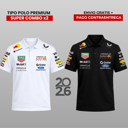 PACK 2 POLOS PREMIUM  RB 2026 F1