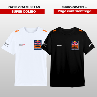 PACK 2 CAMISETAS 🚀  KTM RB RACING  MOTO GP 2026