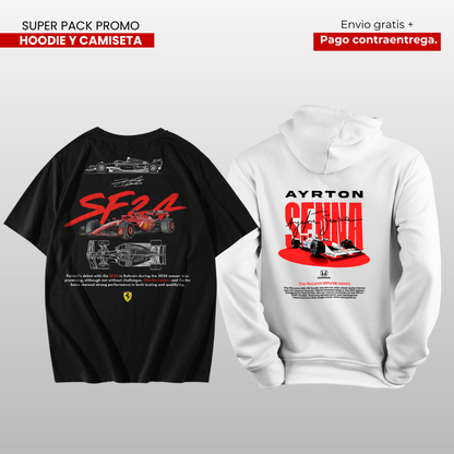 PACK CAMISETA Y HOODIE SEENNA Y FERRAI!