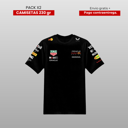 PACK 2 CAMISETAS 🚀  RB F1  X2 2025