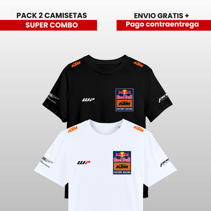 PACK 2 CAMISETAS 🚀  KTM RB RACING  MOTO GP 2026