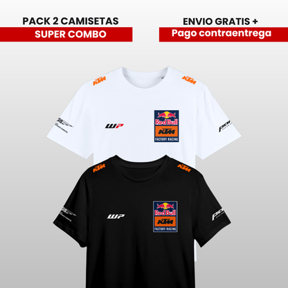 PACK 2 CAMISETAS 🚀  KTM RB RACING  MOTO GP 2026