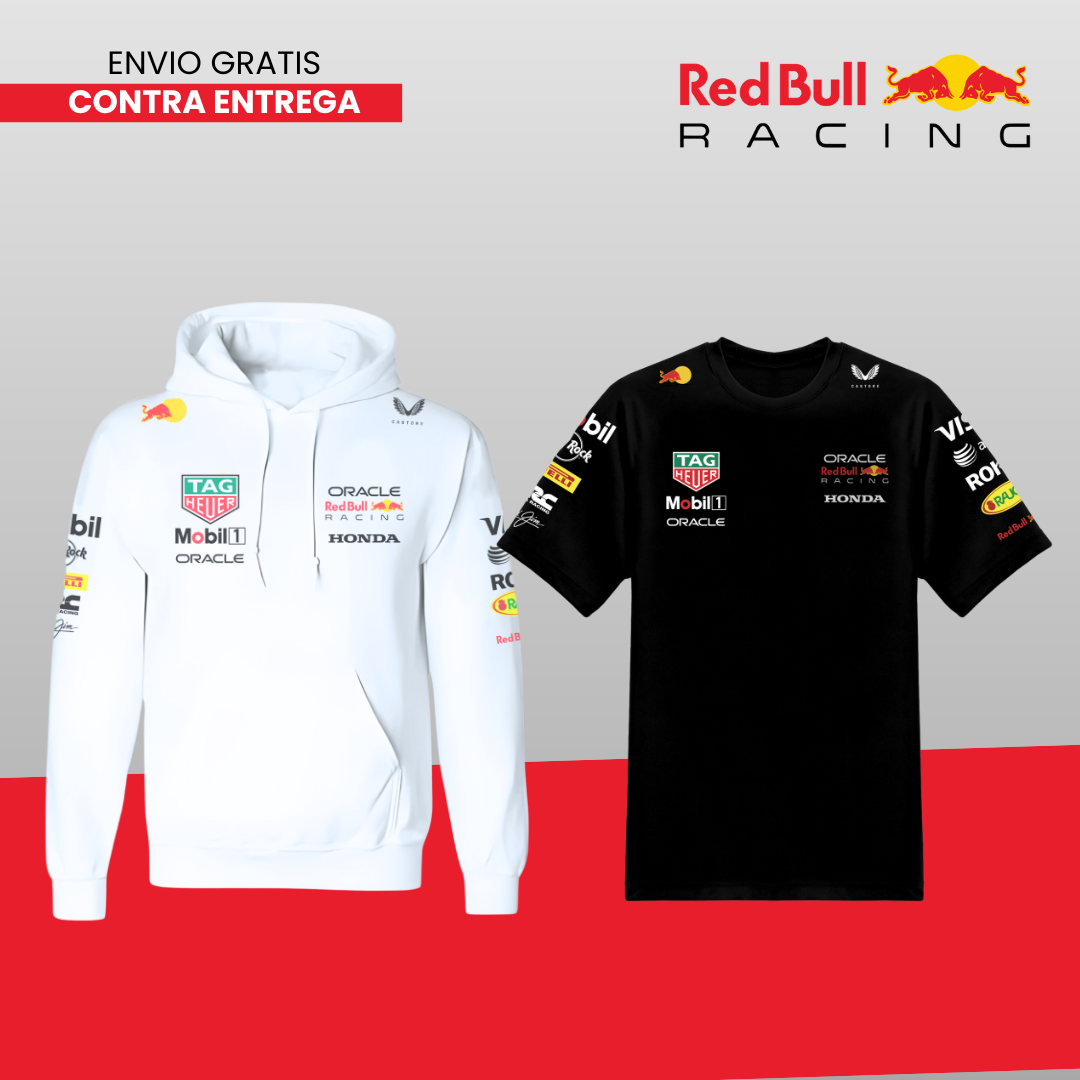 PACK CAMISETA Y HOODIE RB F1 2025