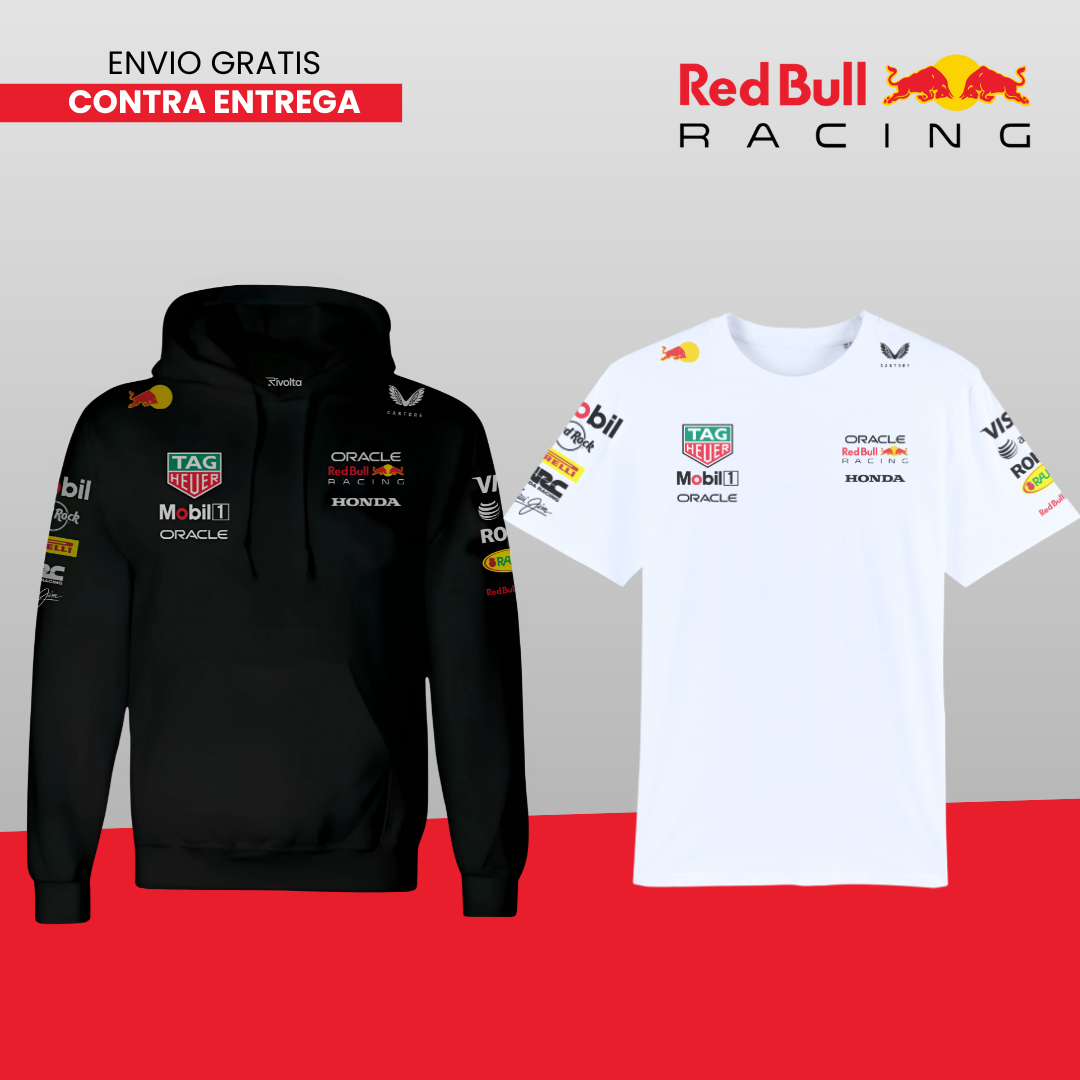 PACK CAMISETA Y HOODIE RB F1 2025