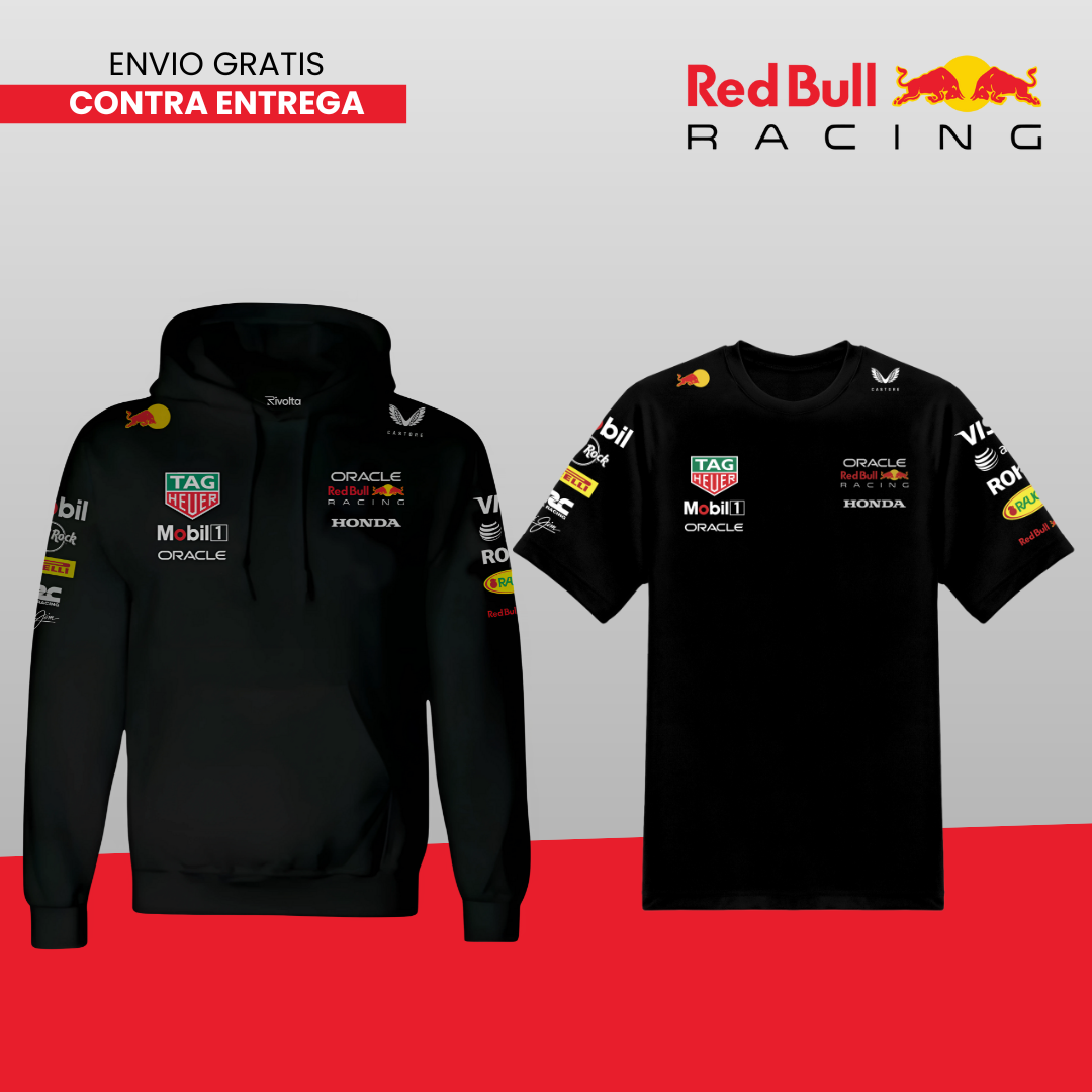 PACK CAMISETA Y HOODIE RB F1 2025