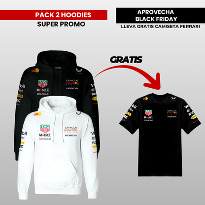 PACK X 2  HOODIES RB ( CAMISETA PREMIUM  GRATIS )