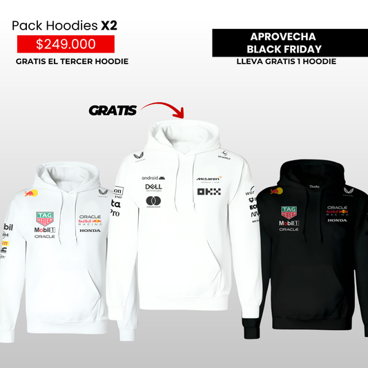 PACK X 2 HOODIES RB ( HOODIE GRATIS )