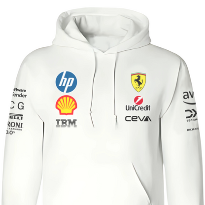 HOODIE SCUDERIA FERRARI 2025