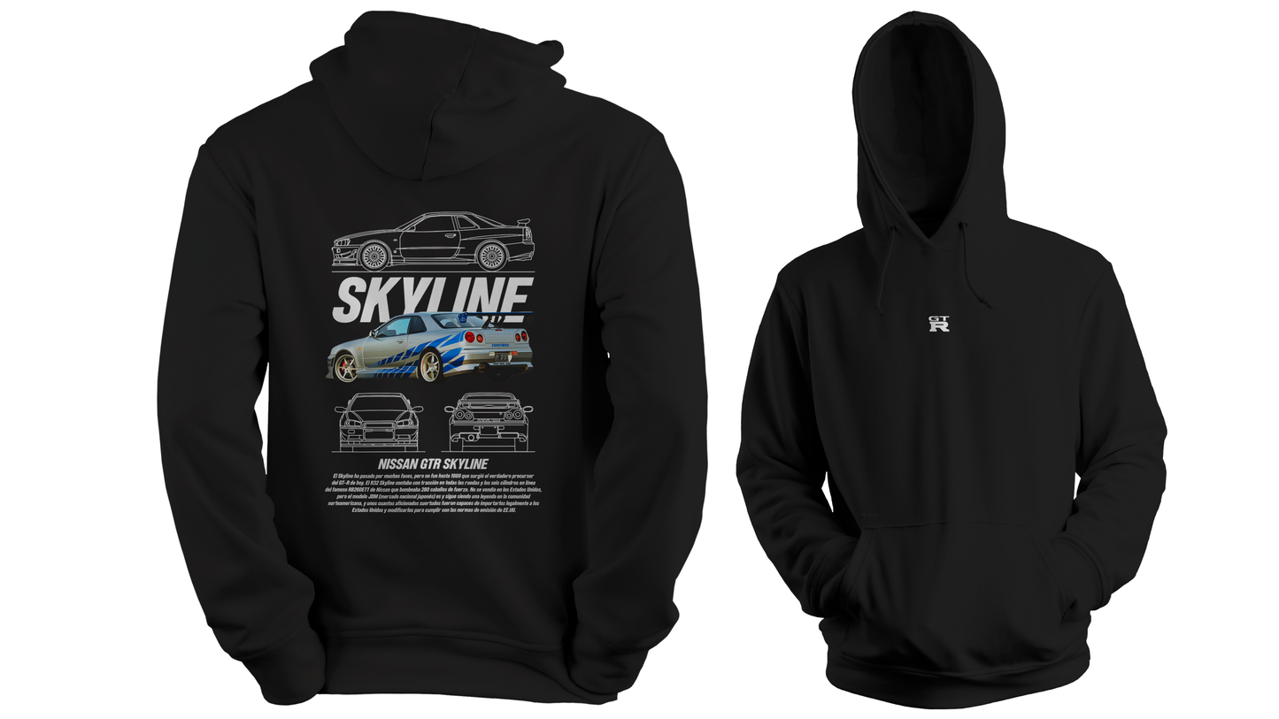 HOODIE NISSAN GTR SKYLINE.