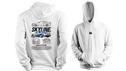 HOODIE NISSAN GTR SKYLINE.